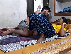 18 Year Old Indian Tamil Couple Fucking With Horny Skinny Sex Guru Giving Love To GF